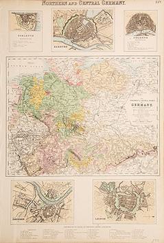 Bild des Verkufers fr Northern and Central Germany. zum Verkauf von Peter Harrington.  ABA/ ILAB.