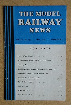 The Model Railway News. Vol. 22. No. 257. May 1946.