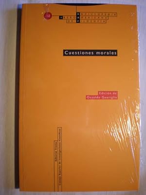Seller image for Cuestiones morales. for sale by Librera Antonio Azorn