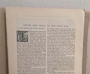 Bild des Verkufers fr Valor And Skill In The Civil War: Was Either The Better Soldier? / Which Was The Better Army zum Verkauf von Legacy Books II