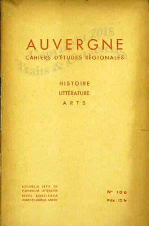 L'Auvergne Littéraire, artistique et Historique.