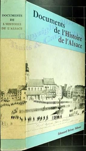 Documents de l'histoire d'Alsace.