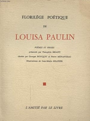 Seller image for FLORILEGE POETIQUE for sale by Le-Livre