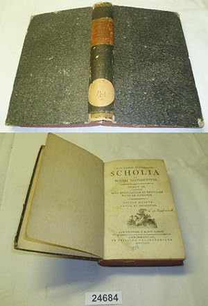 Image du vendeur pour Scholia in Novum Testamentum mis en vente par Versandhandel fr Sammler