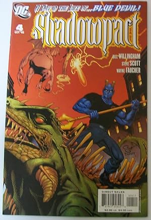 Image du vendeur pour Shadowpact 4, October 2006: A Day in the Life of Blue Devil (Comic Book) mis en vente par Book Nook