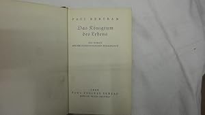 Das Königtum des Lebens. Ein Roman aus der florentinischen Renaissance.