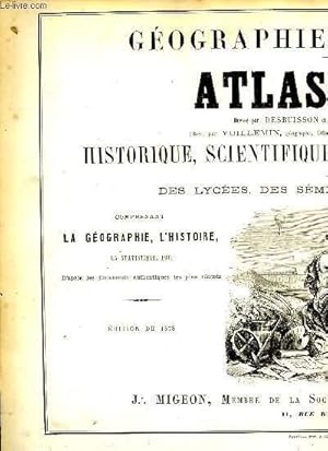 Bild des Verkufers fr ATLAS-MIGEON, HISTORIQUE, SCIENTIFIQUE, INDISTRIEL ET COMMERCIAL, A L'USAGE DES LYCEES, DES SEMINAIRES ET DES FAMILLES zum Verkauf von Le-Livre