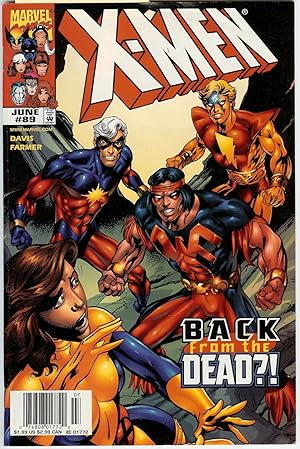 Seller image for X-Men Volume 1 Number 89 June 1999 : Back From the Dead! for sale by Squirrel Away Books