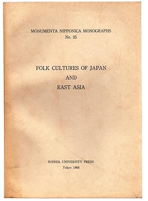 Folk Cultures of Japan and East Asia