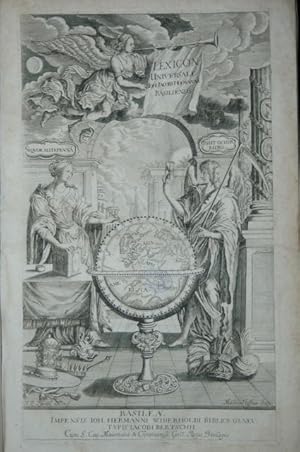 Lexicon universale historico-geographico-chronologico-poetico-philologicum. 2 Bände.