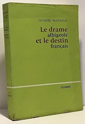 Bild des Verkufers fr Le drame albigeois et le destin franais. essai historique. zum Verkauf von JLG_livres anciens et modernes