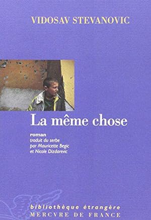 Seller image for La mme chose for sale by JLG_livres anciens et modernes