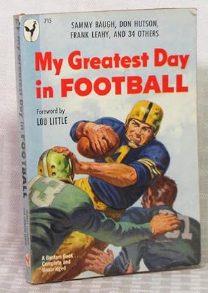 Imagen del vendedor de My Greatest Day in Football a la venta por you little dickens