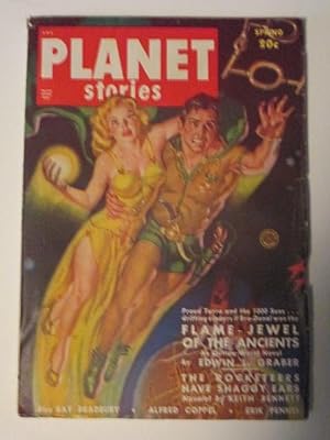 Bild des Verkufers fr Planet Stories. Spring 1950. Vol 4. No. 6 zum Verkauf von Mare Booksellers ABAA, IOBA