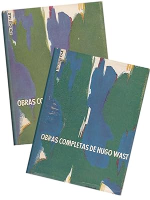 OBRAS COMPLETAS de Hugo Wast (2 Tomos OBRA COMPLETA)