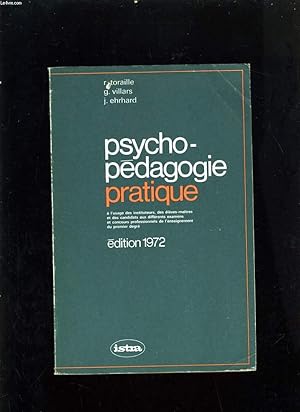 Seller image for PSYCHO-PEDAGOGIE PRATIQUE for sale by Le-Livre