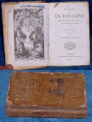 FABLES DE LA FONTAINE précédées de la Vie D'Esope Accompagnées de notes nouvelle par D.S. [M.D. S...