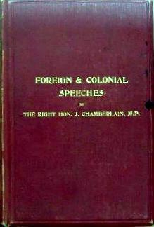 Foreign and Colonial Speeches