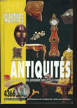 Bild des Verkufers fr ARGUS VALENTINE'S ANTIQUITES N8, 2002-2003. zum Verkauf von Le-Livre