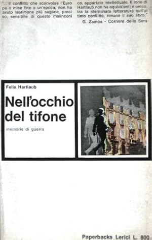 Image du vendeur pour Nell'occhio del tifone. mis en vente par Libreria La Fenice di Pietro Freggio