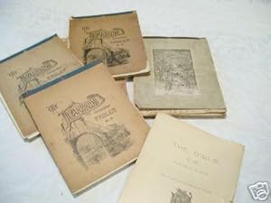 1837 - 1887 HANDWRITTEN MANUSCRIPT ARCHIVE OF FIVE [5] WRITING TABLETS BY NOTED IOWA POET - 50 YE...