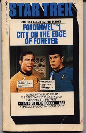 Star Trek Fotonovel #1 - City On The Edge Of Forever