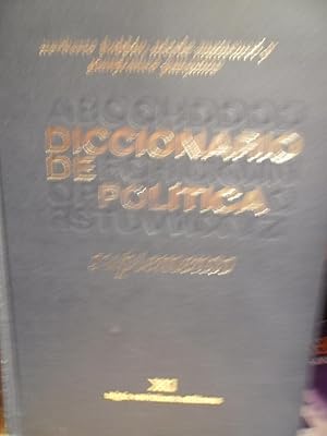 Image du vendeur pour DICCIONARIO DE POLTICA SUPLEMENTO mis en vente par Libros Dickens