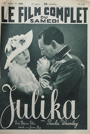 Seller image for JULIKA : Le Film Complet du Samedi n1931 du 27-3-1937 for sale by Bouquinerie L'Ivre Livre