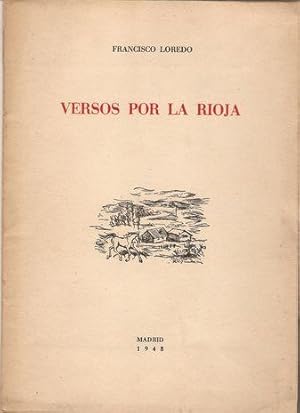 Imagen del vendedor de VERSOS POR LA RIOJA a la venta por Palabras & Cosas