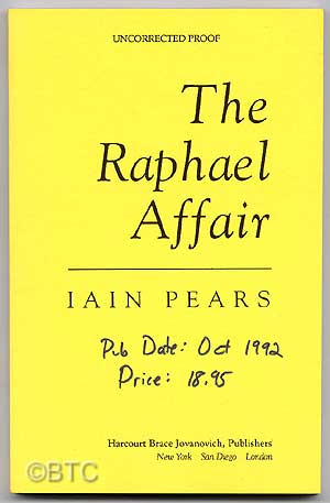 Seller image for The Raphael Affair for sale by Between the Covers-Rare Books, Inc. ABAA