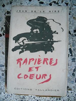 Bild des Verkufers fr Rapieres et coeurs zum Verkauf von Frederic Delbos