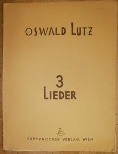 3 Lieder. Weinender Wind. Du blasse Lotosblume. Tempelglocken schwingen. Gesang / 2ms.