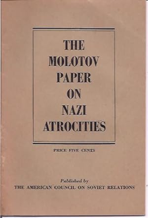 The Molotov Paper on Nazi Atrocities