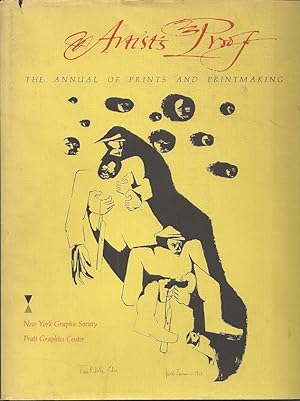 Seller image for ARTIST'S PROOF; THE ANNUAL OF PRINTS AND PRINTMAKING for sale by Columbia Books, ABAA/ILAB, MWABA