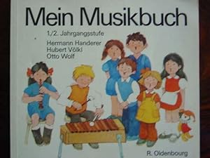 Bild des Verkufers fr Mein Musikbuch. 1./2. Jahrgangsstufe. Mit vielen einstimmigen Kinderliedern, Stimmbildungs- und Gehrbungen, rhythmischen bungen. uva. Mit zahlreichen teils farbigen Illustrationen im Notentext und auf Tafeln von Barbara von Johnson. zum Verkauf von Antiquariat Tarter, Einzelunternehmen,