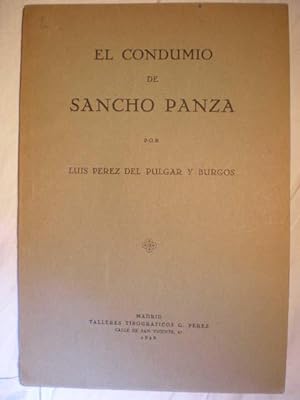 El condumio de Sancho Panza