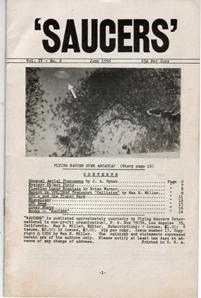 Saucers - June 1956. UFO