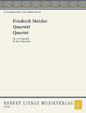 Image du vendeur pour Quartett : 4 Violoncelli. mis en vente par AHA-BUCH GmbH