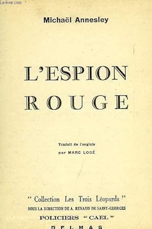 Seller image for L'ESPION ROUGE for sale by Le-Livre