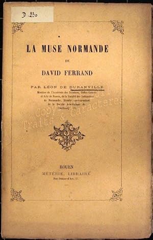 La muse normande de David Ferrand.