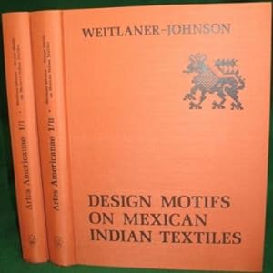 Image du vendeur pour Design Motifs on Mexican Indian Textiles mis en vente par The Book Collector, Inc. ABAA, ILAB