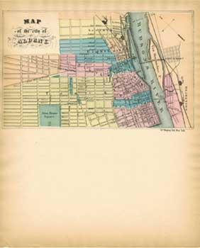 Seller image for Map of the City of Albany [New York, ca.1850]. for sale by Wittenborn Art Books