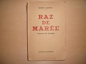 Image du vendeur pour RAZ DE MAREE VISIONS DE GUERRE mis en vente par Le temps retrouv