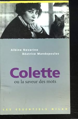 Seller image for COLETTE OU LA SAVEUR DES MOTS for sale by Le-Livre