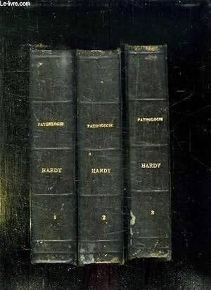 Bild des Verkufers fr 3 TOMES. TRAITE ELEMENTAIRE DE PATHOLOGIE INTERNE. TOME 1: PATHOLOGIE GENERALE ET SEMIOLOGIE. TOME 2: PATHOLOGIE SPECIALE INFLAMMATIONS. TOME 3: PHLEGMASIES, GANGRENES, CONGESTIONS, NEVROSES, HEMORRHAGIES. zum Verkauf von Le-Livre