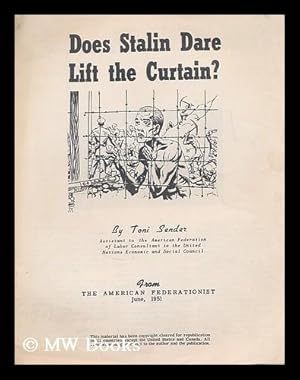 Image du vendeur pour Does Stalin dare lift the curtain? mis en vente par MW Books