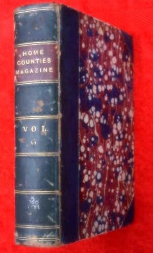 Immagine del venditore per The Home Counties Magazine Devoted to The Topography of London, Middlesex, Essex, Herts, Bucks, Berks, Surrey, & Kent. Volume VI. 1904. venduto da Tony Hutchinson