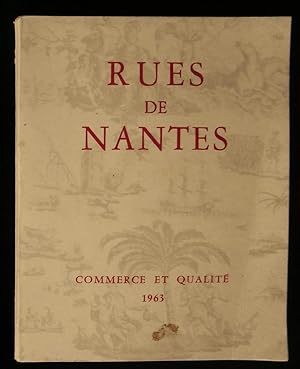 Imagen del vendedor de RUES DE NANTES. a la venta por Librairie Franck LAUNAI