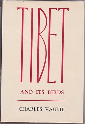 Immagine del venditore per Tibet And Its Birds venduto da James & Mary Laurie, Booksellers A.B.A.A