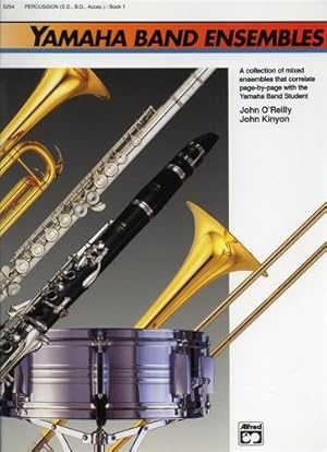 Bild des Verkufers fr Yamaha Band Ensembles. Book 1: Percussion (S.D., B.D., Acces.). zum Verkauf von FIRENZELIBRI SRL